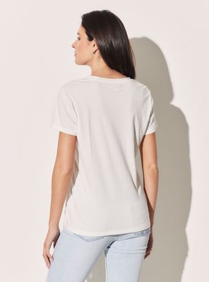 Imagen 2 del producto Polera Estampada con Logo en Folia