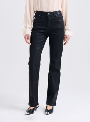 Jeans Recto Metalizado