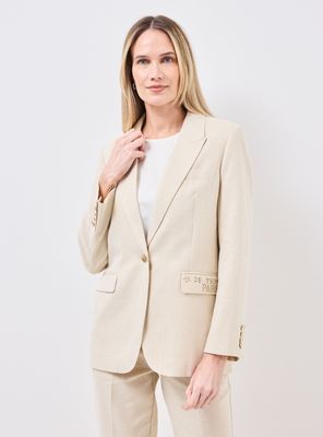 Blazer 1 Botón con Brillo