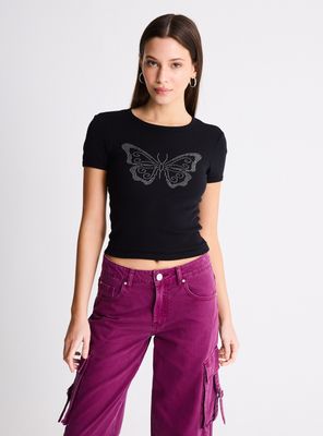 Polera Lisa Manga Corta Spirit