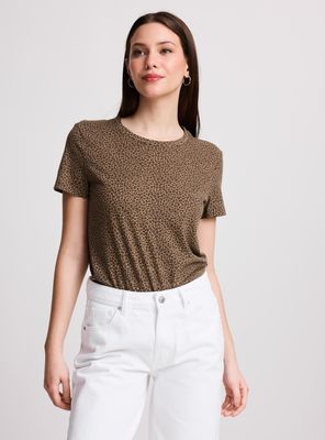 Imagen 1 del producto Polera Cuello Redondo con Anillos en la Manga