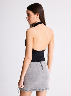 Imagen 2 del producto Polera Halter Cuello Drapeado