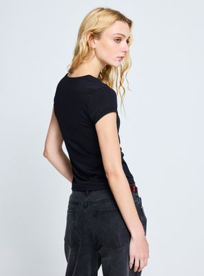 Imagen 2 del producto Polera Manga Corta Súper Básica Lisa