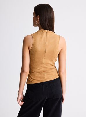 Imagen 2 del producto Polera Asimétrico Efecto Suede