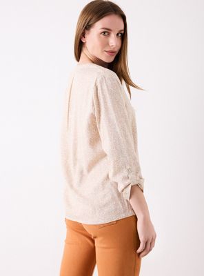 Imagen 2 del producto Blusa Estampada Manga Roll Up