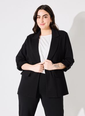 Imagen 1 del producto Blazer con Manga Recogida Cierre Botón Talla Curvy