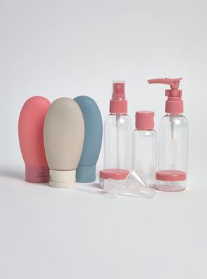 Set Botellas Travel 8 Piezas