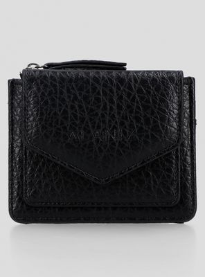 Billetera Pequeña Textura Croco