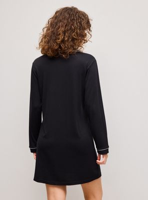 Imagen 2 del producto Camisa de Dormir Camisero Piping en Contraste