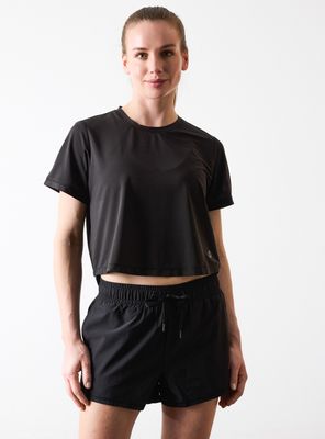 Polera Corta Tela Liviana