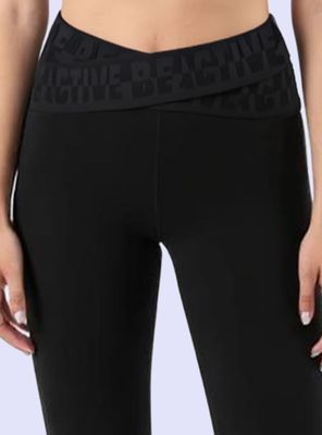 Imagen 2 del producto Calza con Pretina V Elasticada en Color Leggins