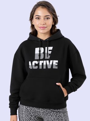 Polerón Logo Frontal con Gorro