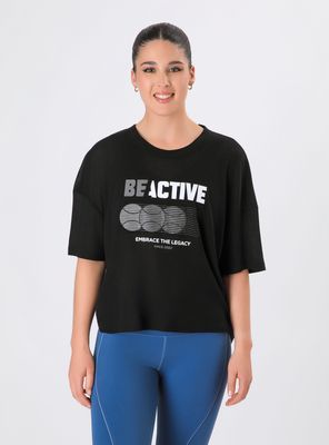 Imagen 1 del producto Polera Ligera Estampada de Tela Suave