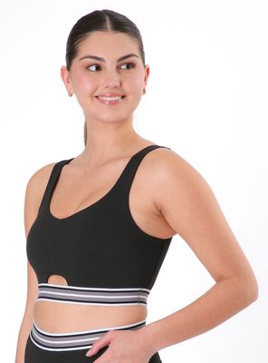 Peto Deportivo Escote en V  Pretina Elasticada