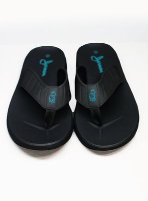 Sandalia de Dedo Logo Cuero Hombre