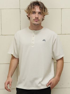 Polera Basica Cuello Mao Waffle