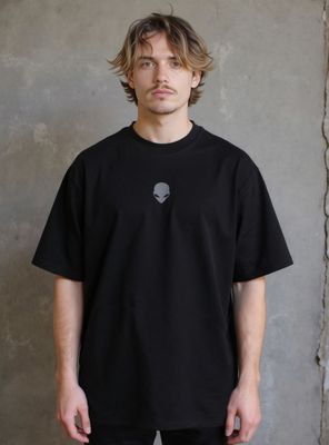 Polera Manga Corta Oversize Back Tag