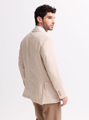 Imagen 2 del producto Vestón Recto Espigado con Lino