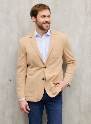 Vestón Recto Knit Texturado