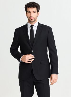 Traje Recto Lana Fantasía