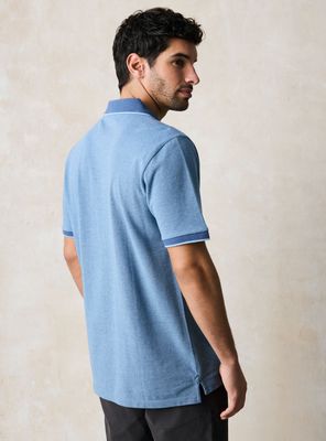 Imagen 2 del producto Polera Manga Corta Pique Detalle Cuello