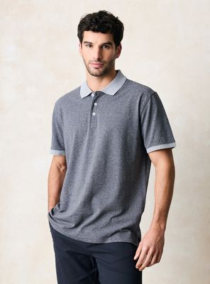 Polera Pique Detalle Cuello