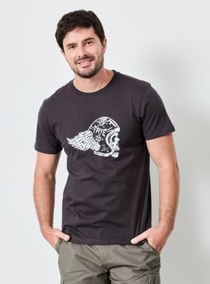 Polera Algodón Diseño Frontal