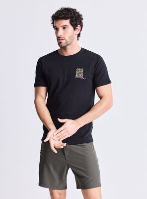 Polera Estampado Pecho Protección Uv