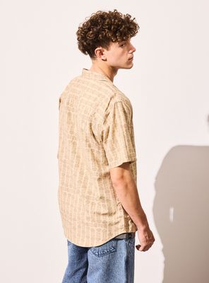 Imagen 2 del producto Camisa Estampada Manga Corta Casual