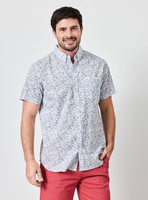 Camisa Manga Corta Algodón con Diseños