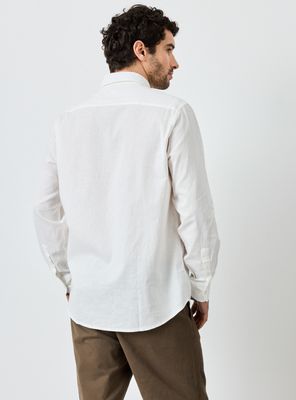 Imagen 2 del producto Camisa Lino Algodón Manga Larga