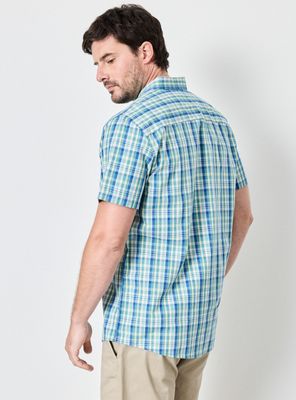 Imagen 2 del producto Camisa Poplin Algodón Cuadros