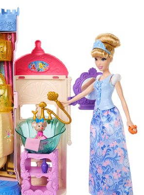 Imagen 2 del producto Muñeca Disney Princesa Set Palacio Animalitos