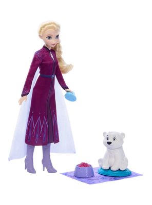 Muñeca Elsa de Frozen con Oso Bebé