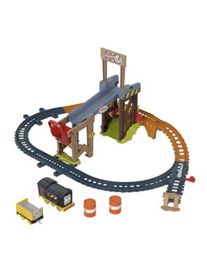 Pista de Juguete Motorizada de Construcción Diesel