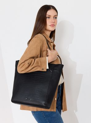 Imagen 1 del producto Cartera Totebag Detalle Croco