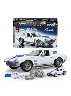 Vehículo para Construir Brick Shop Elite Corvette Blanco