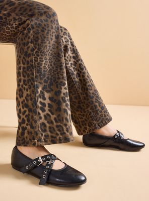 Ballerina Correas Cruzadas Mujer