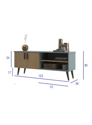 Imagen 2 del producto Rack TV 50"" Catar Grey Nogal