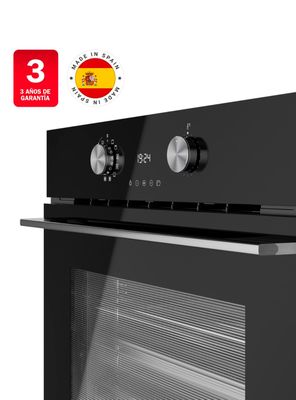 Imagen 2 del producto Horno Empotrado Vapor 63 Litros HLB-8550 SC BK