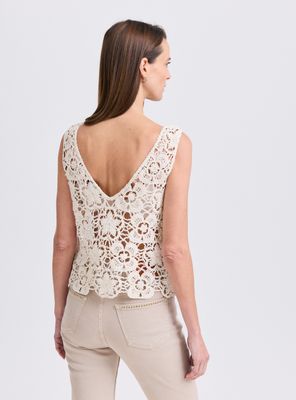 Imagen 2 del producto Polera Tejida Macramé