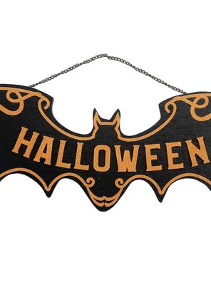 Imagen 2 del producto Cartel Murciélago Halloween