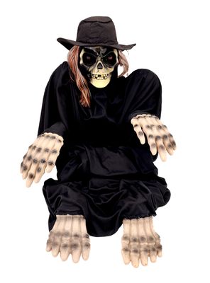 Adorno Fantasma Sonido Piernas Navidad