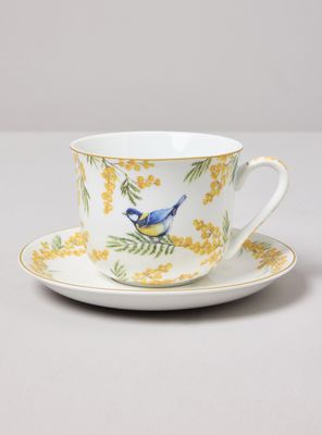 Taza 400 ml + Platillo Mimosa