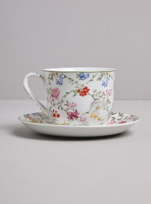 Taza 400 ml + Platillo Garden