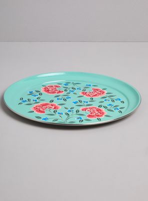 Imagen 2 del producto Bandeja Enlozado Pintada A Mano 30 cm