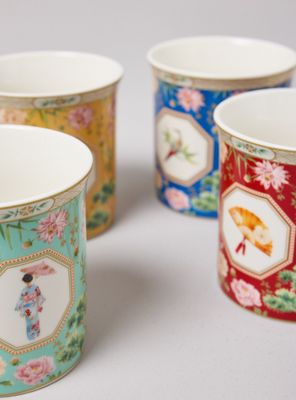 Imagen 2 del producto Set 4 Mugs Oriental