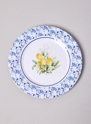 Imagen 2 del producto Set de 4 Platos Melamina Limones 23 cm