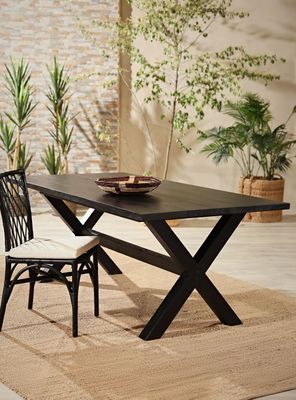 Imagen 2 del producto Mesa de Comedor Alex 76x200x100 cm Negro