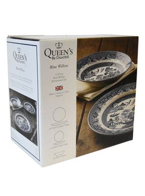 Imagen 2 del producto Juego de Loza Blue Willow 12 Piezas